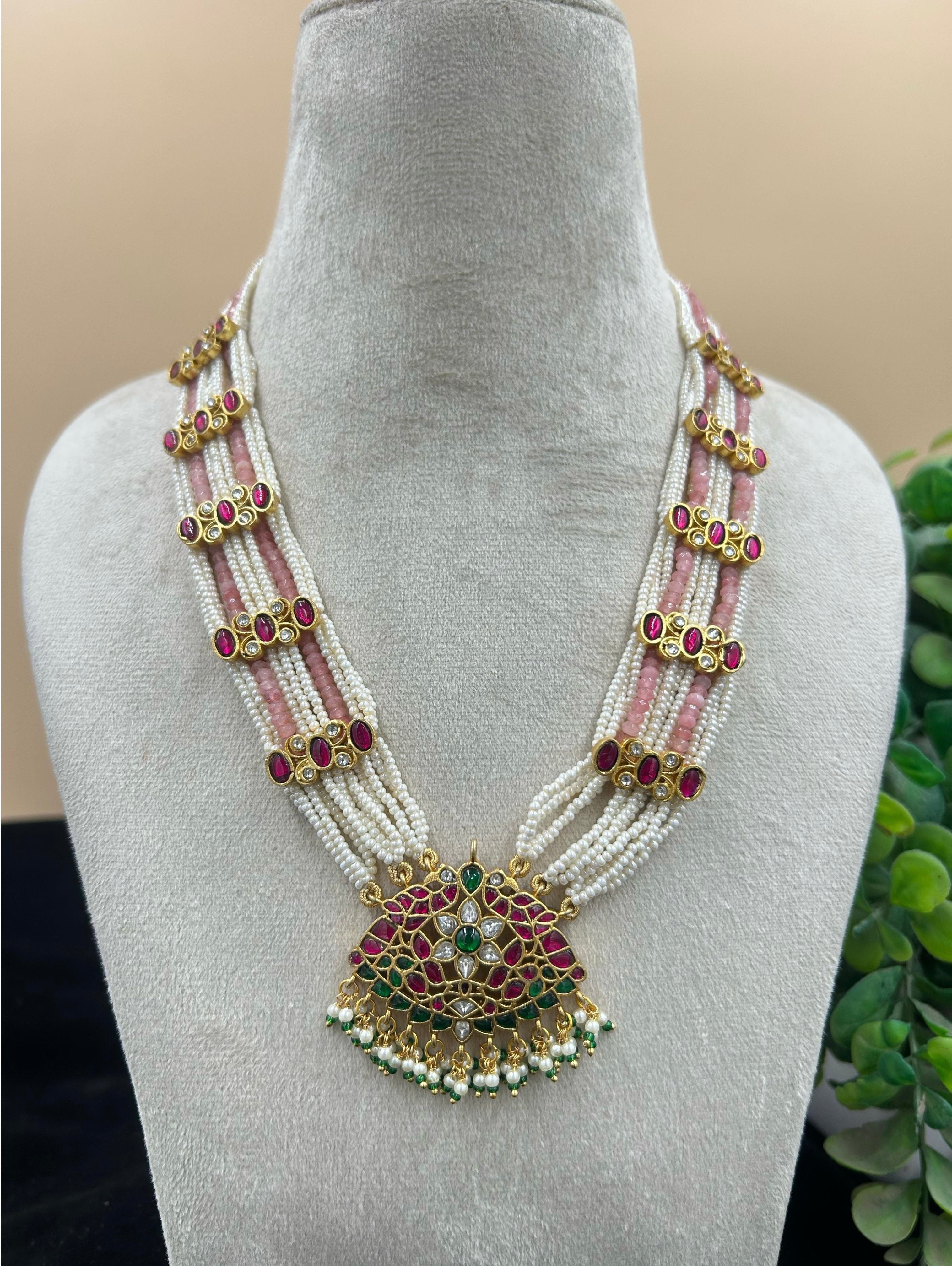 Multi Bead Necklace Set