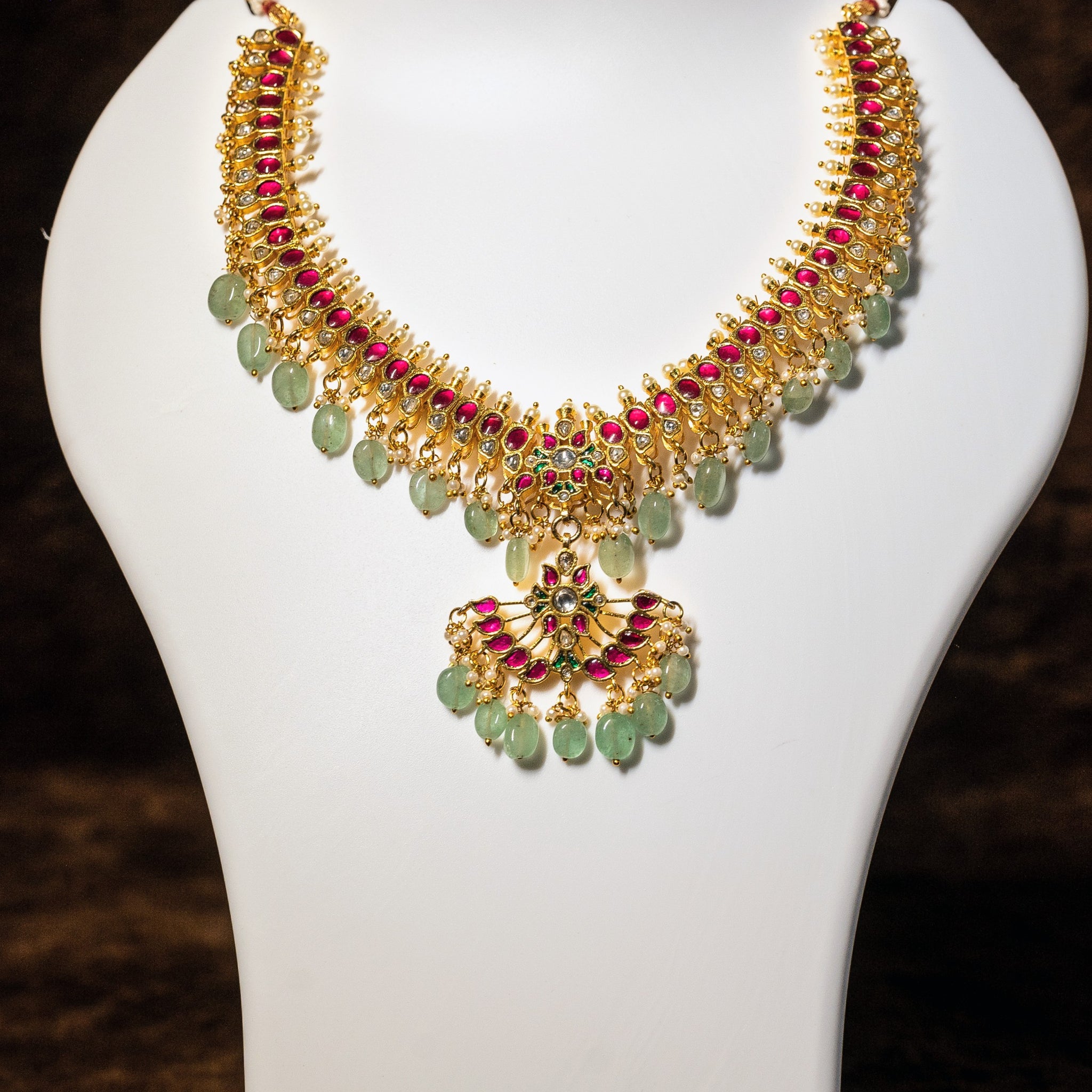 Necklace set ( Jadau Kundan premium Jewellery)