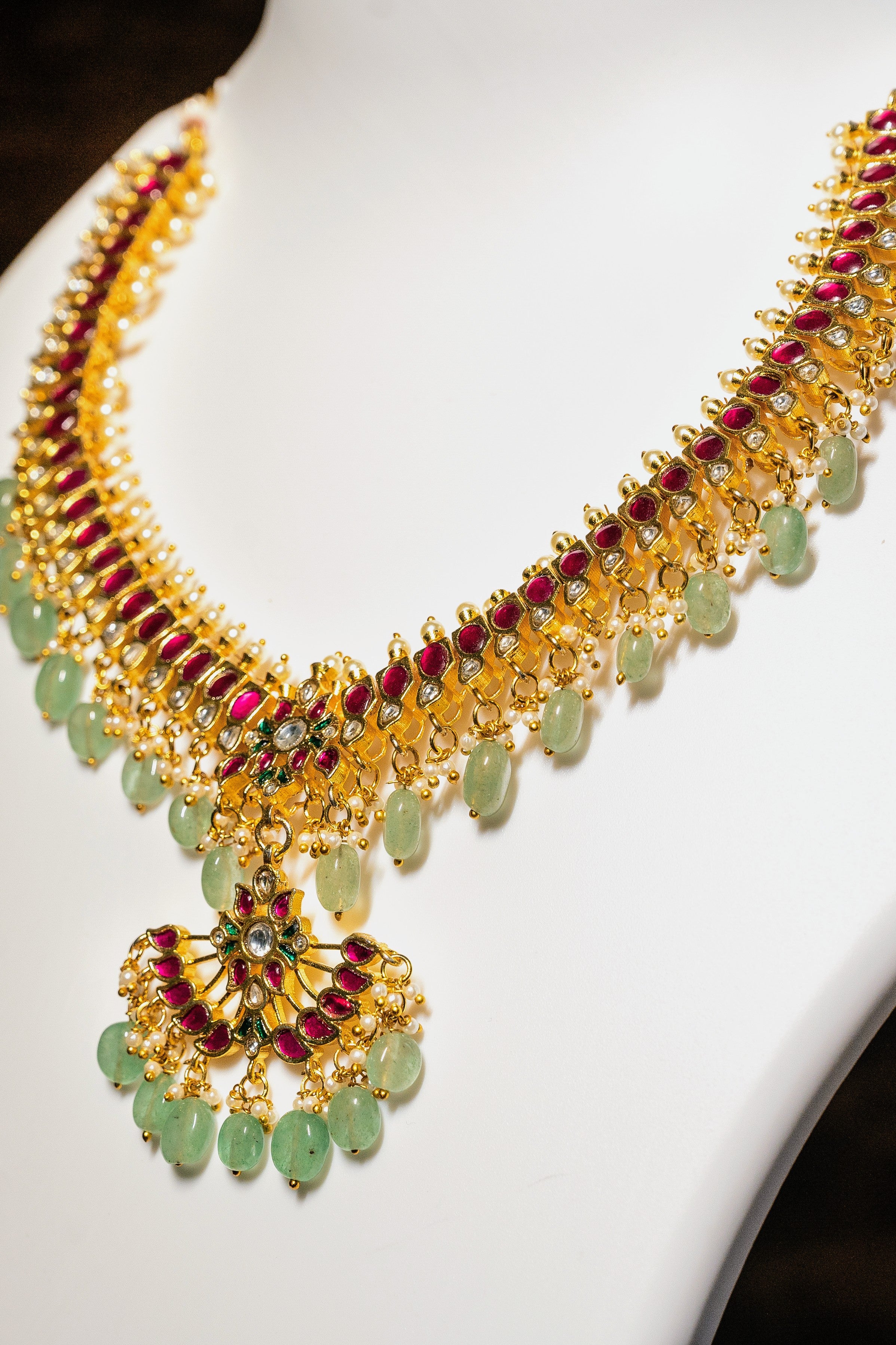 Necklace set ( Jadau Kundan premium Jewellery)