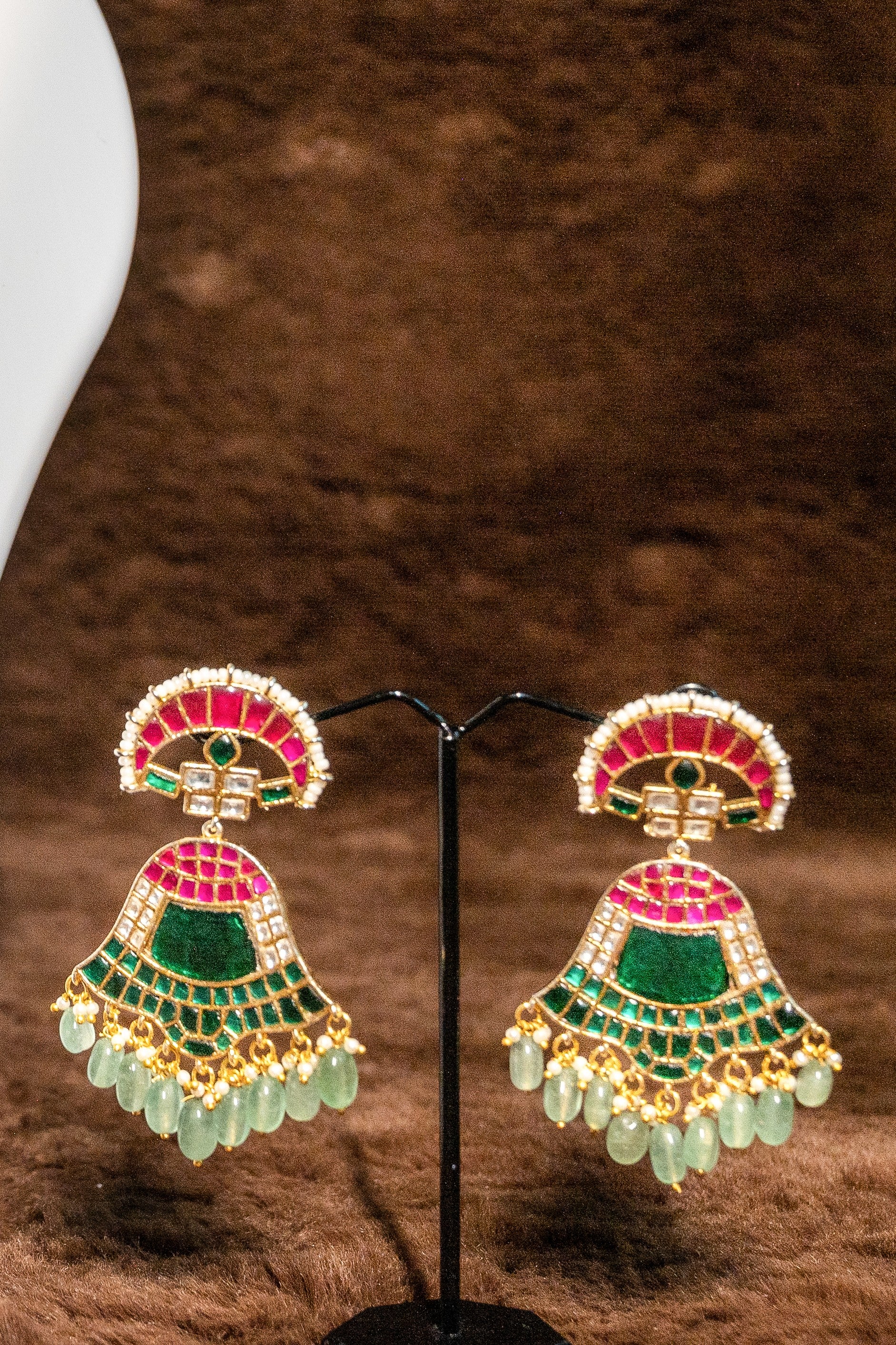 Jadau Kundan Necklace Set