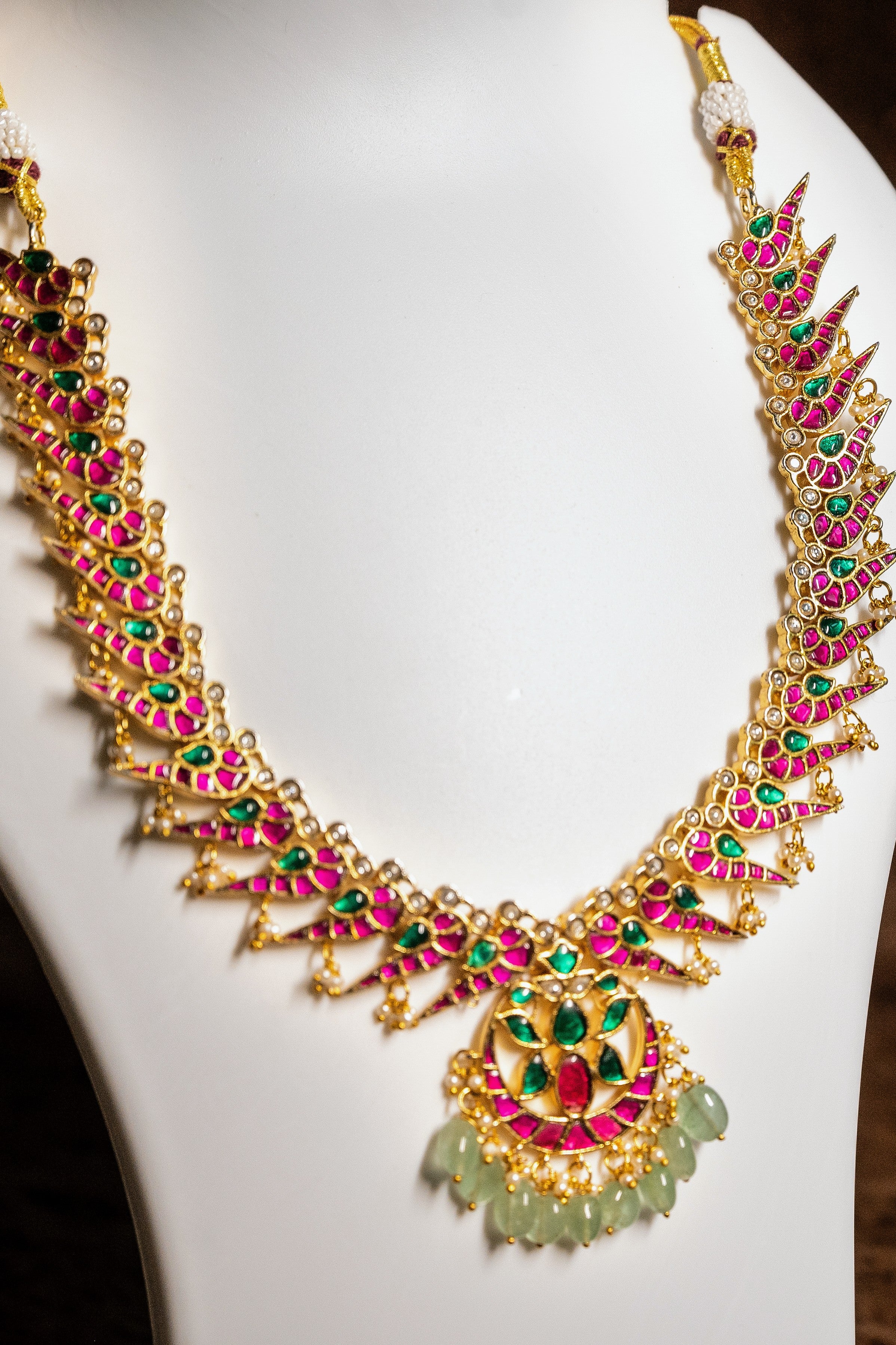 Ornate Necklace and Earrings