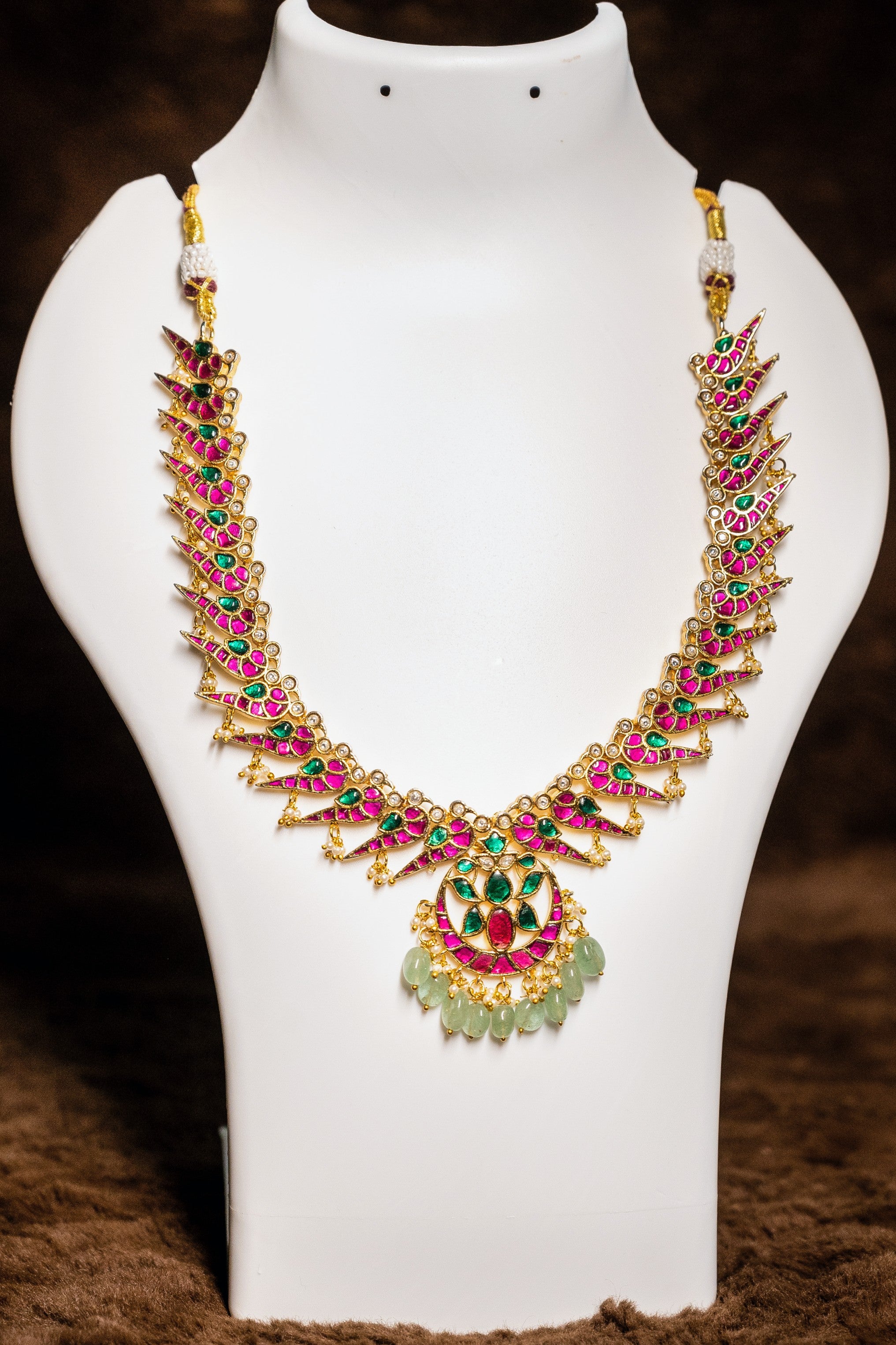 Ornate Necklace and Earrings
