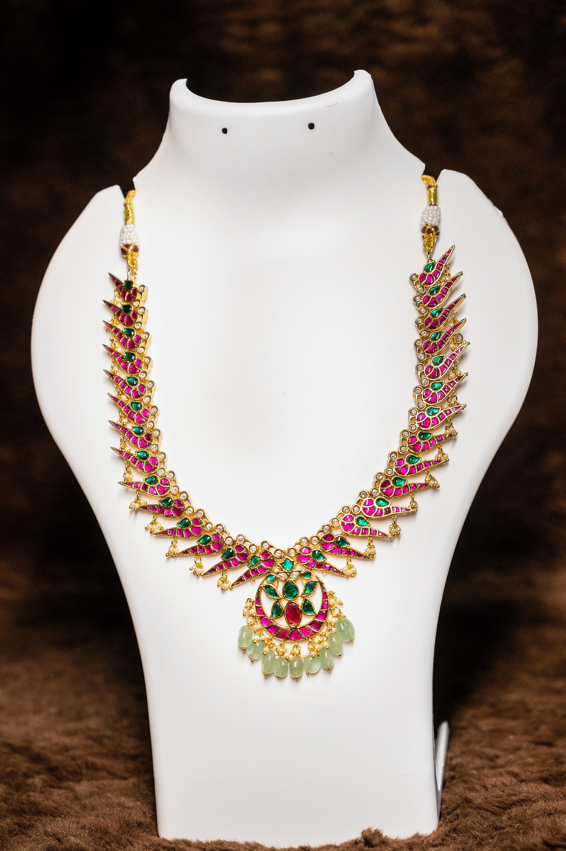 Ornate Necklace and Earrings