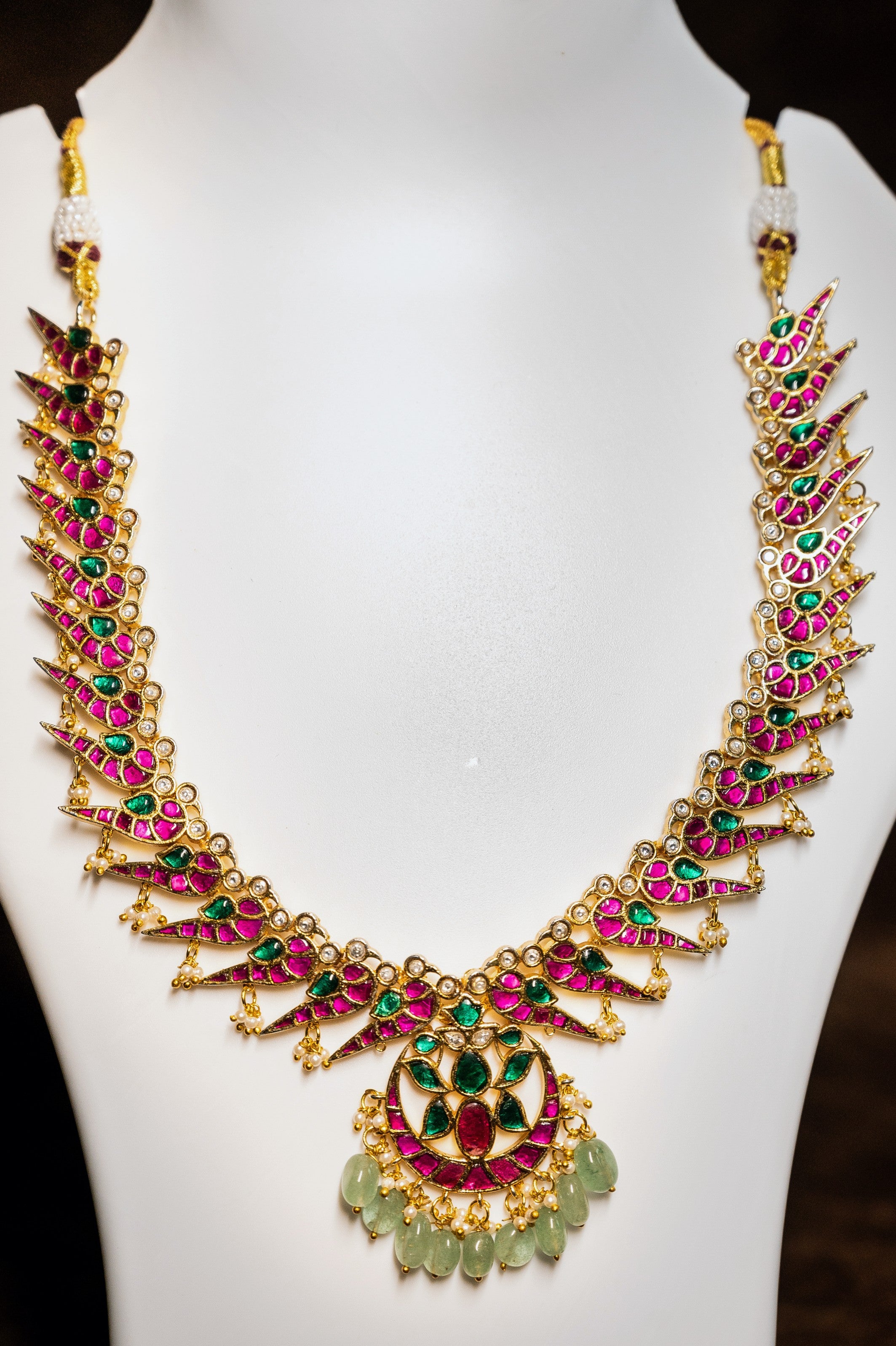 Ornate Necklace and Earrings