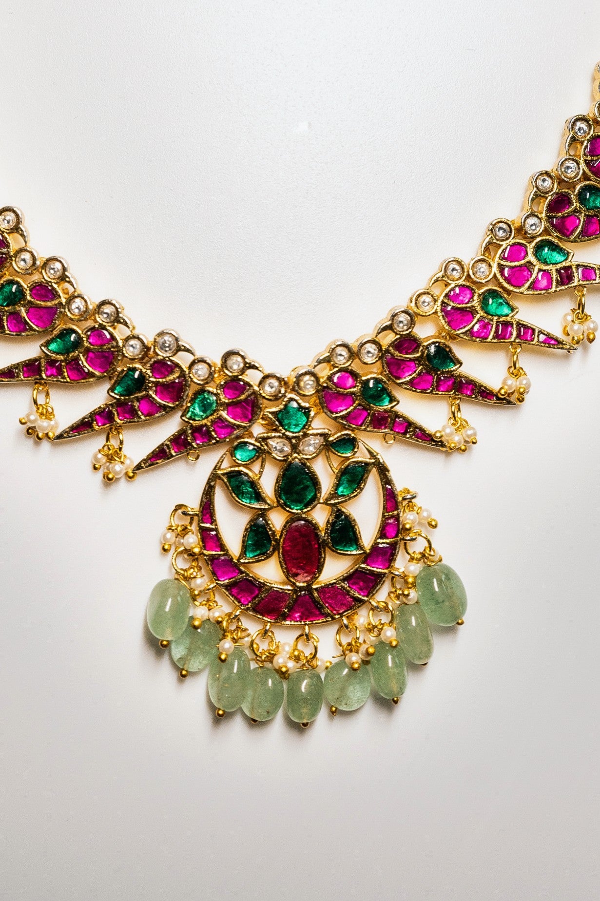 Ornate Necklace and Earrings