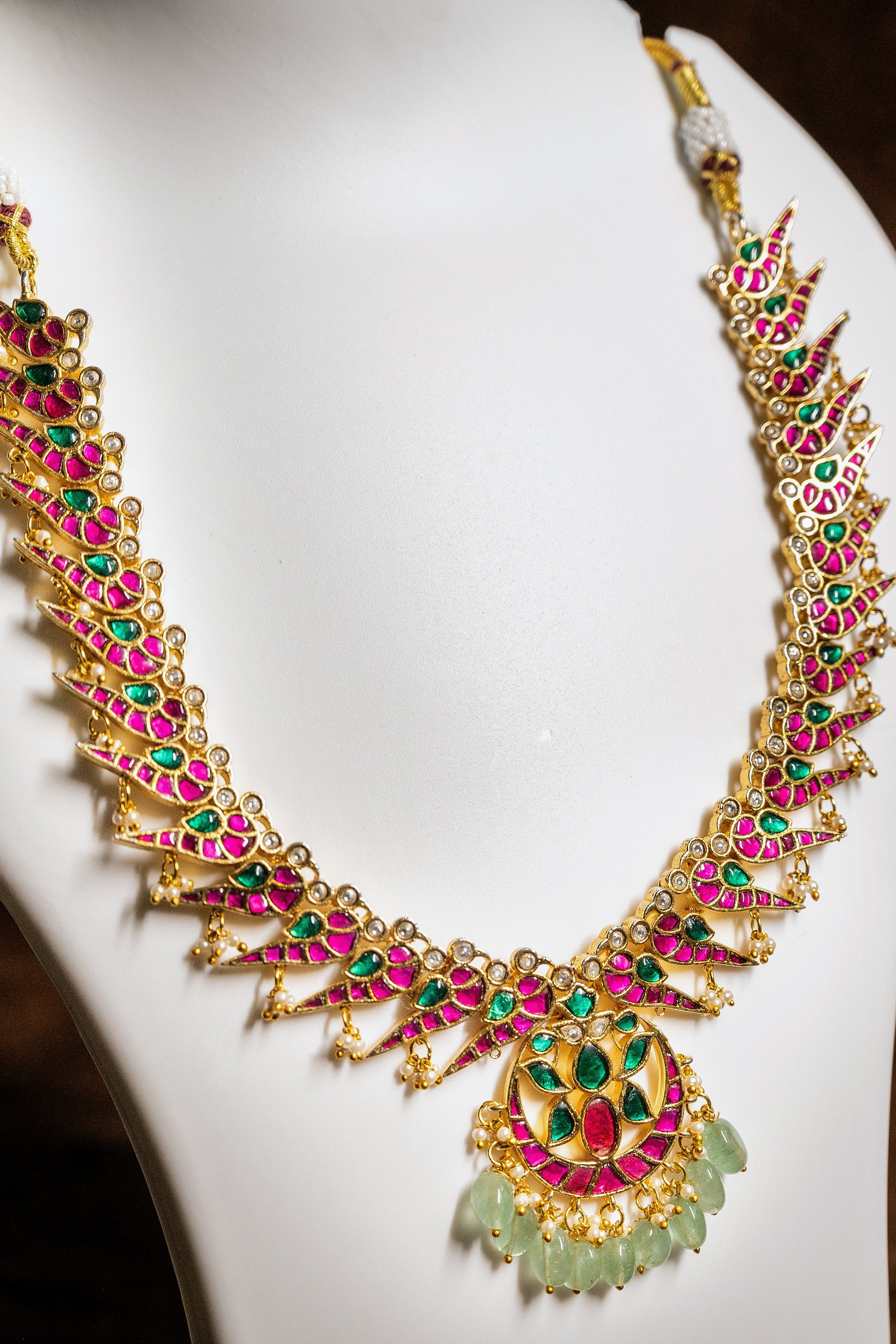 Ornate Necklace and Earrings