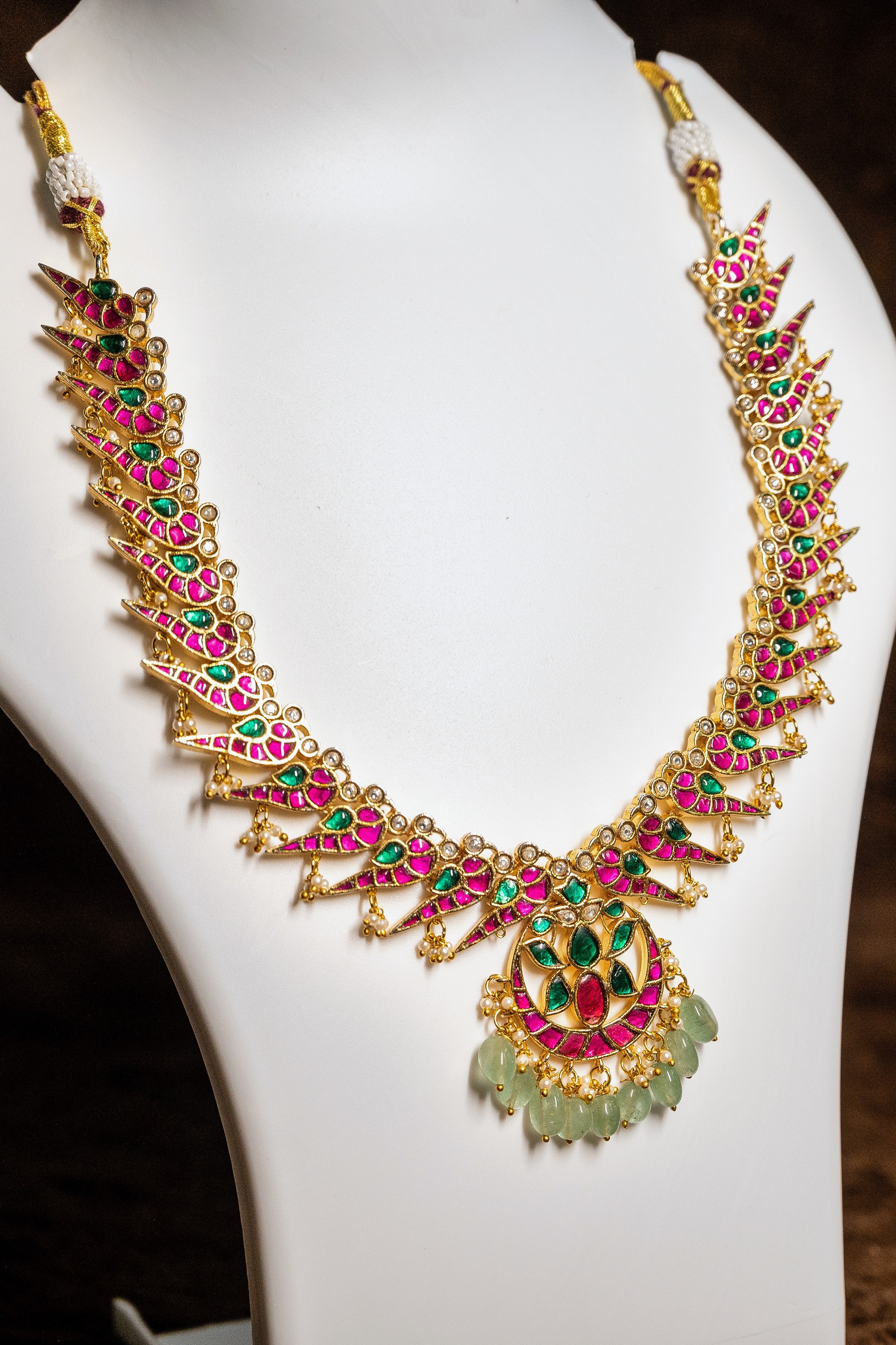 Ornate Necklace and Earrings