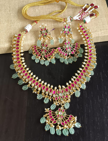 Necklace set ( Jadau Kundan premium Jewellery)