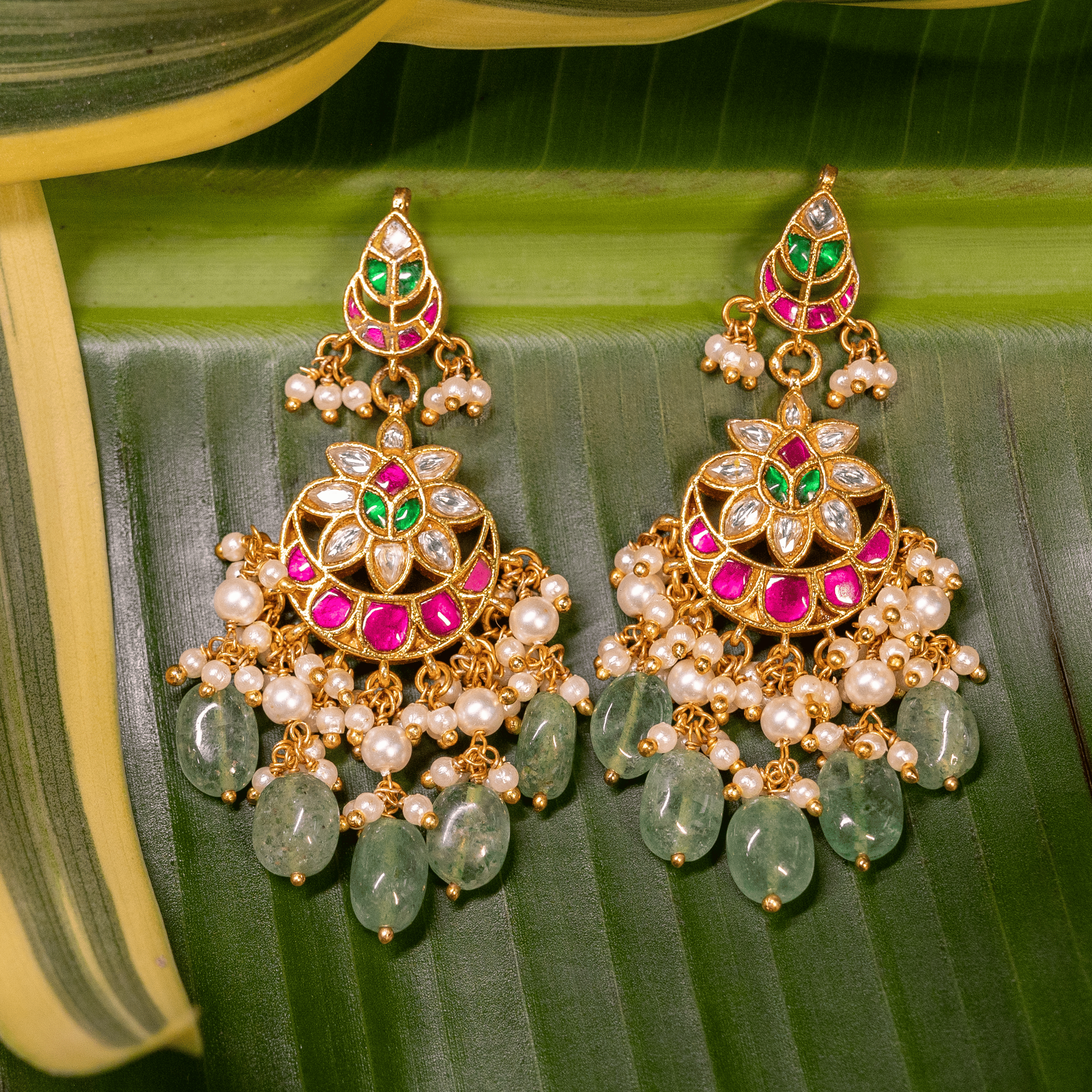 Earring One Gram 1 gm Gold coated traditionl ethnic daily party wear stud Earring
