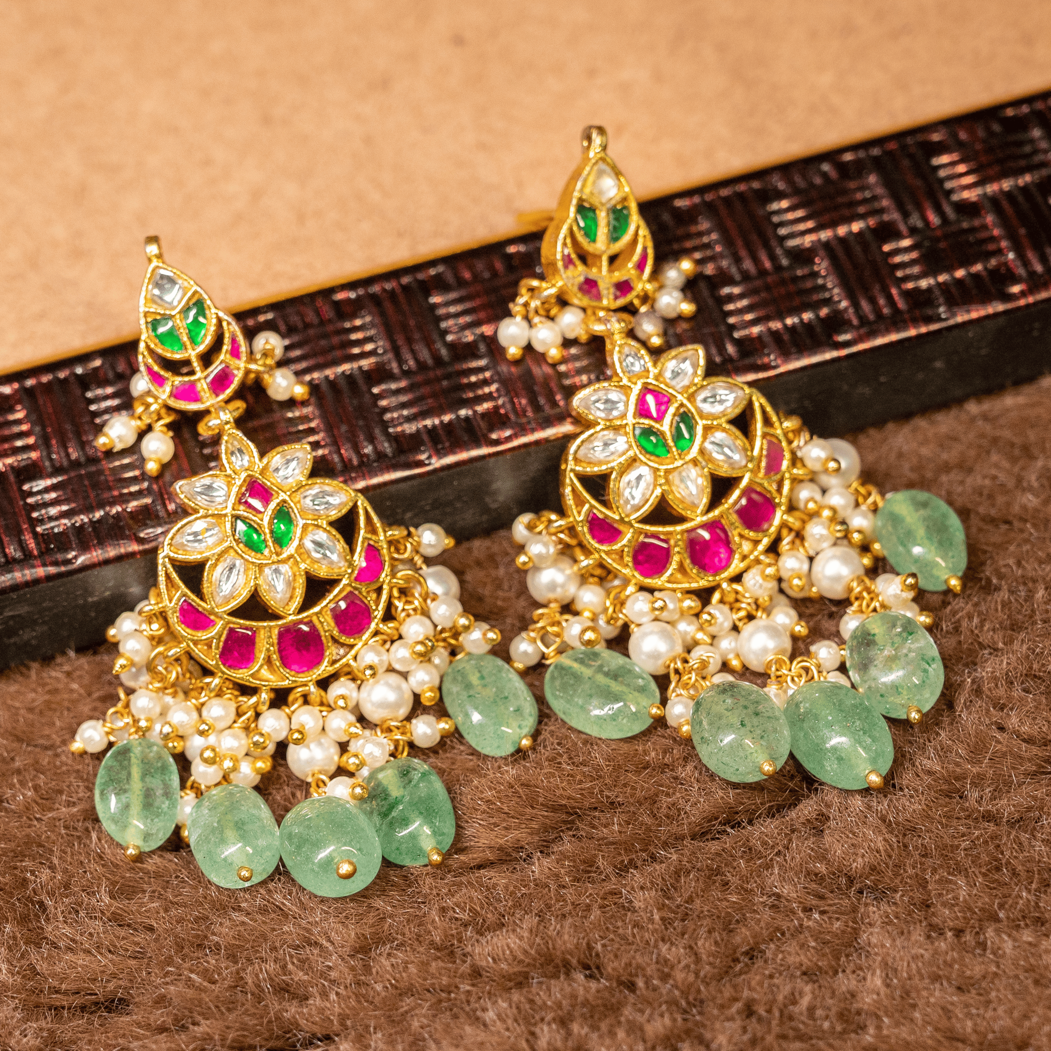 Earring One Gram 1 gm Gold coated traditionl ethnic daily party wear stud Earring