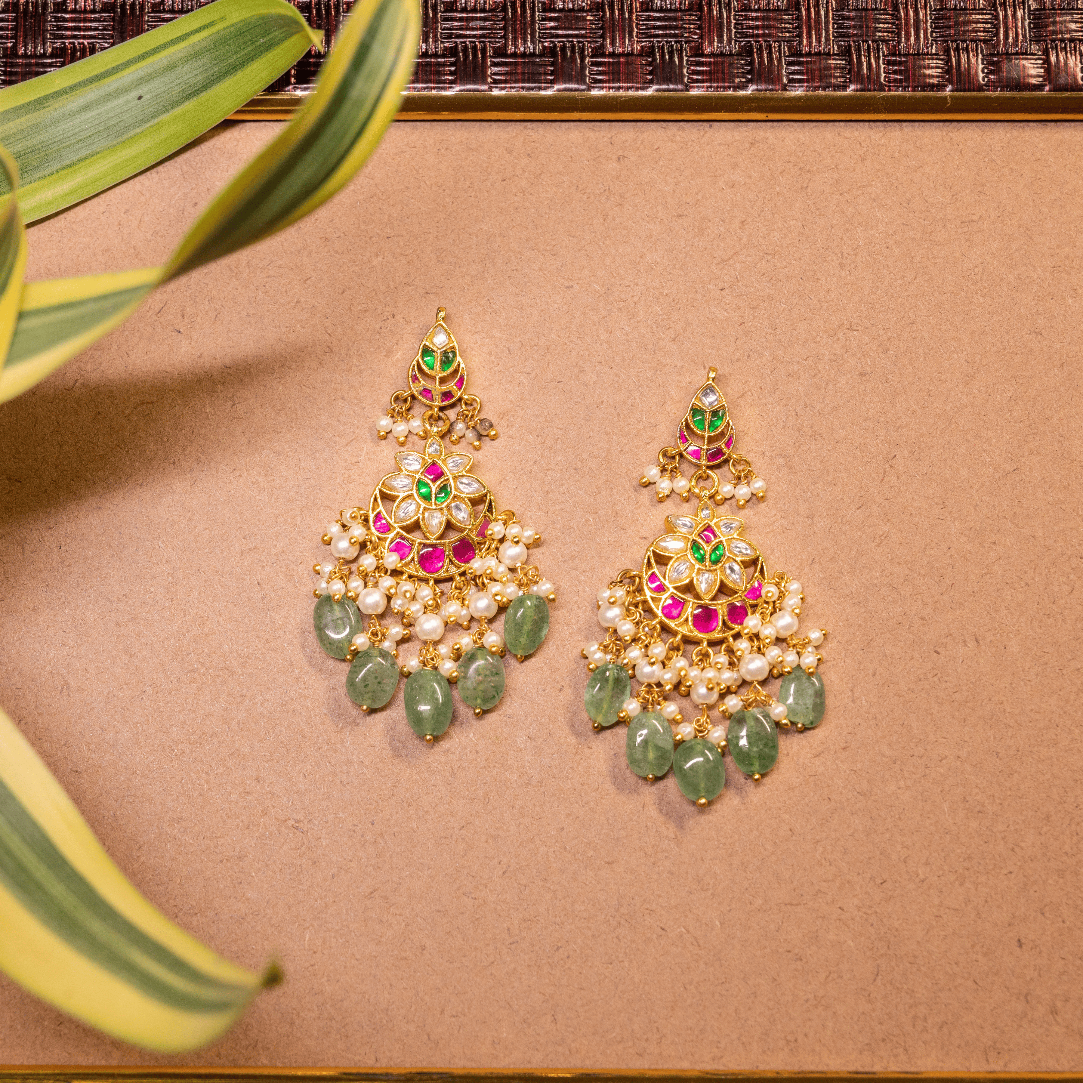 Earring One Gram 1 gm Gold coated traditionl ethnic daily party wear stud Earring
