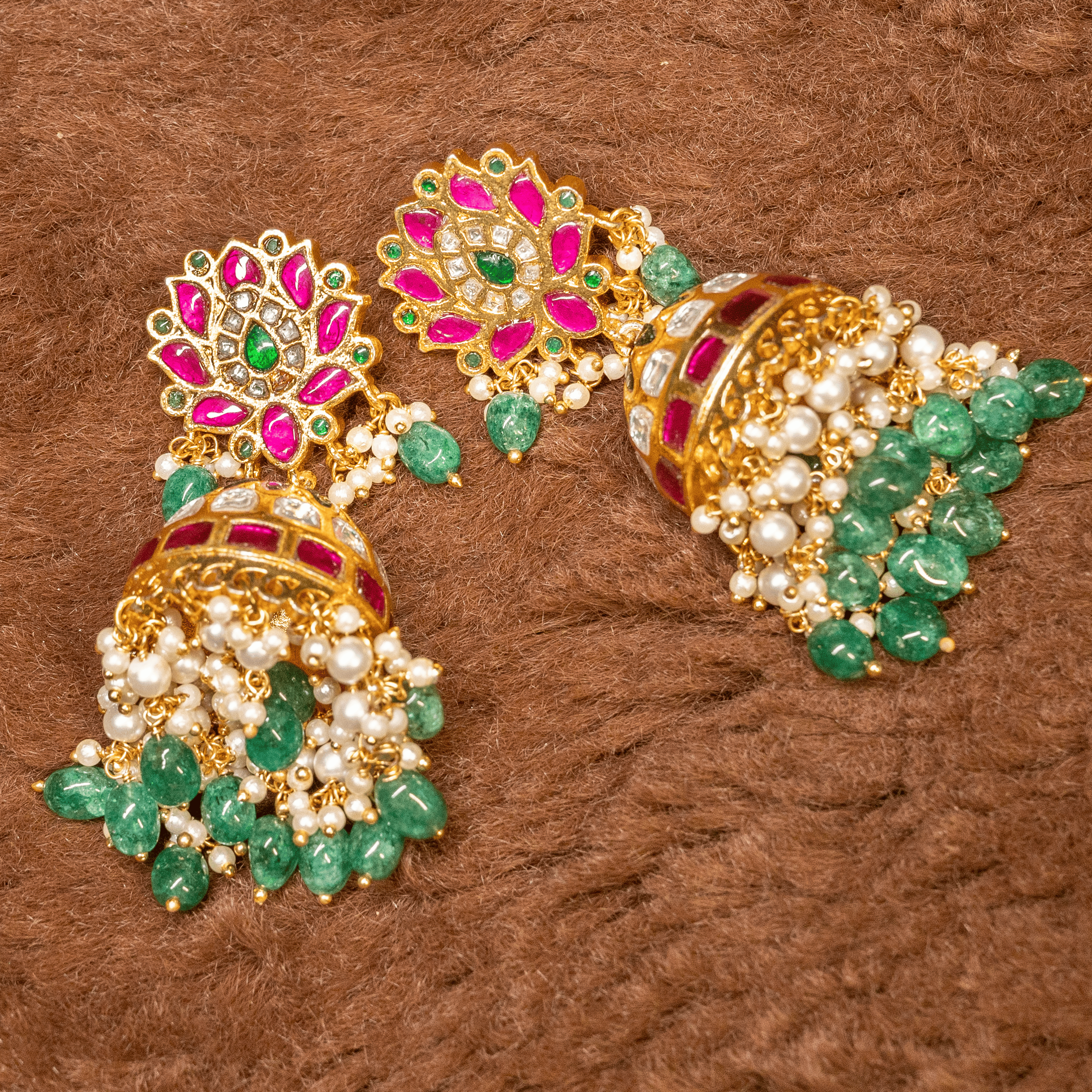 Long Jhumka Set