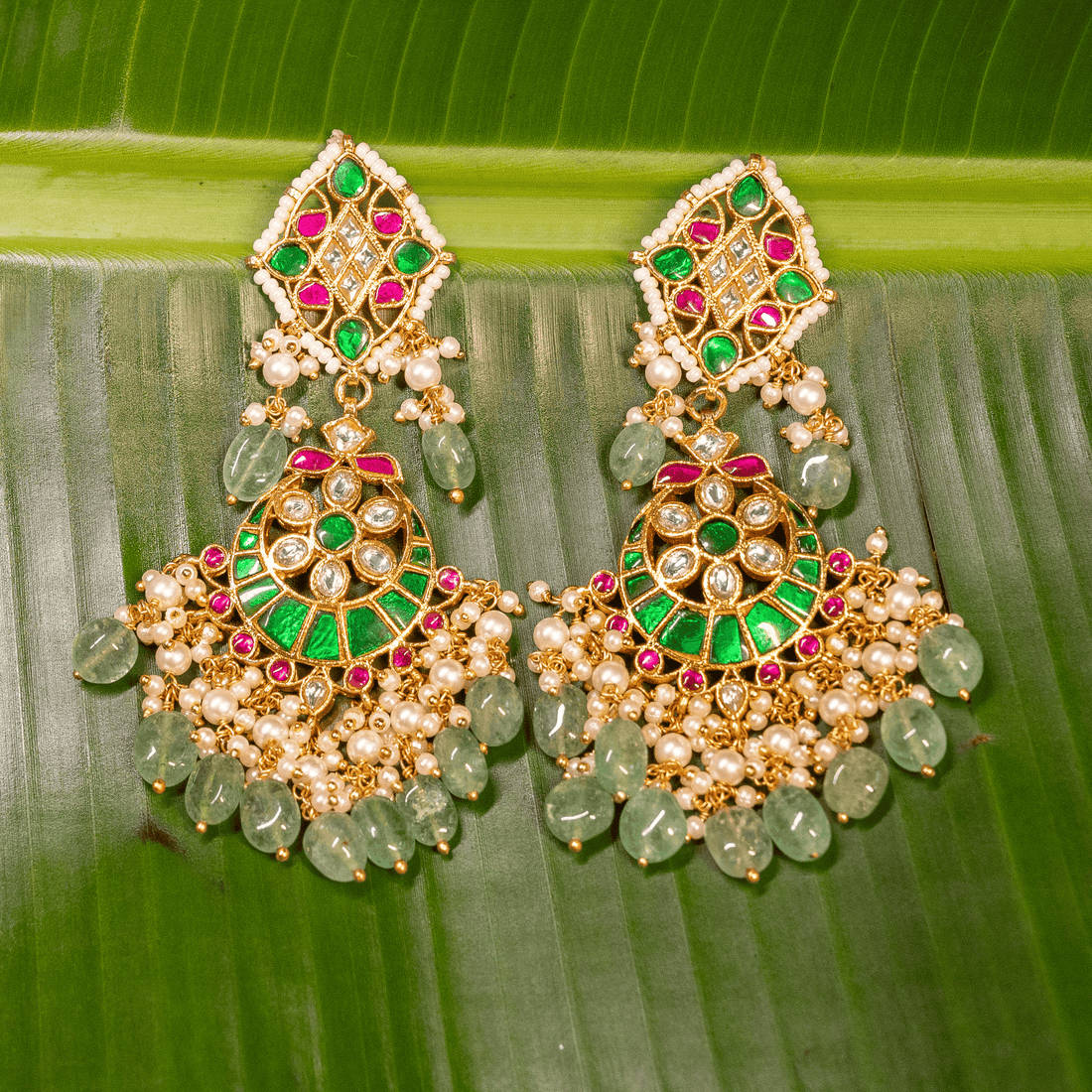 Peacock Earring Set